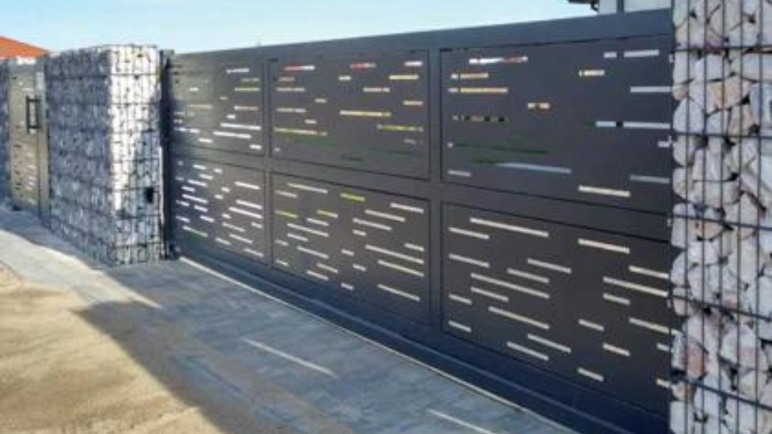 Schiebetor Modell Lübeck freitragendes Tor freischwebend