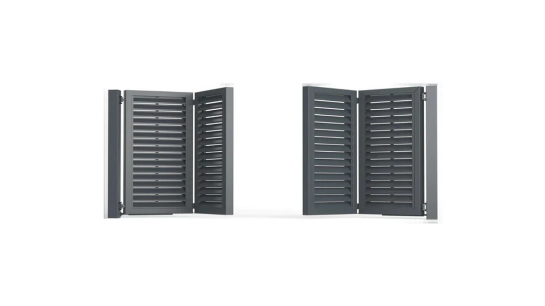 Falttor Hamburg Gartentor Hoftor 2+2