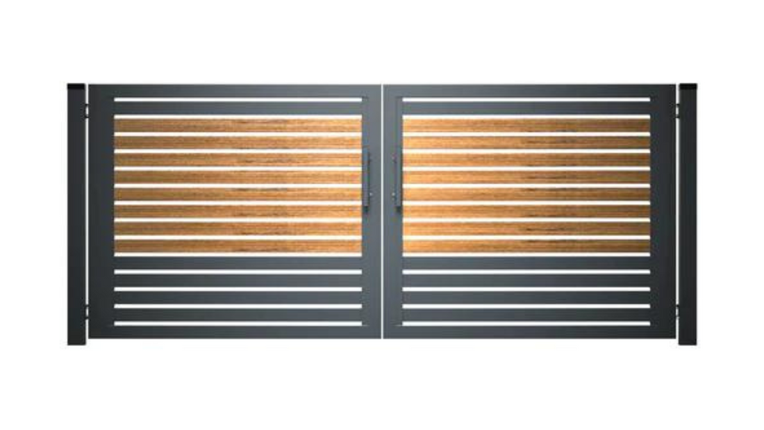 Einfahrtstor Gartentor Hoftor Doppelflügeltor Zweiflügeltor Modell Brandenburg