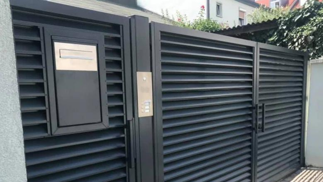 Einfahrtstor Hamburg Gartentor Hoftor Doppelflügeltor Zweiflügeltor