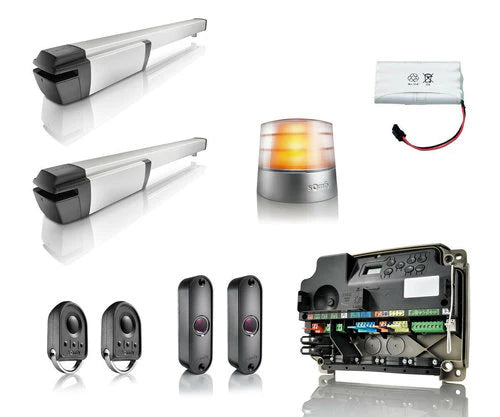 SOMFY Drehtorantrieb Hoftorantrieb Ixengo L 3S RTS 24V Comfort Pack