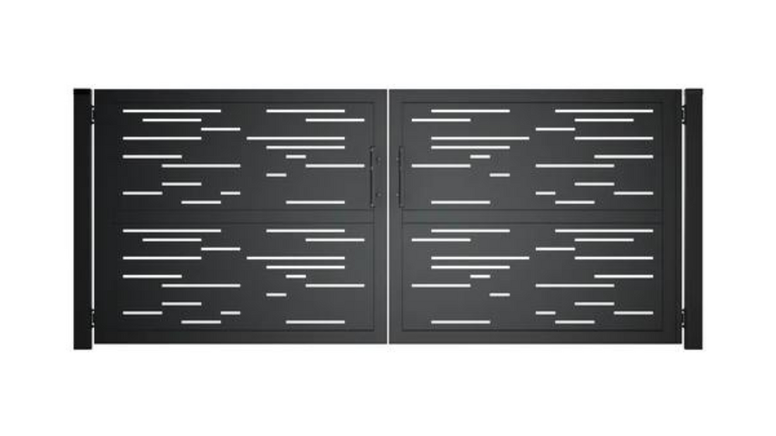 Einfahrtstor Gartentor Hoftor Doppelflügeltor Zweiflügeltor Modell Lübeck