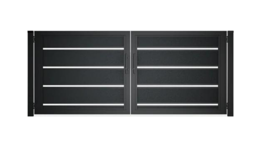 Einfahrtstor Freiburg Gartentor Hoftor Doppelflügeltor Zweiflügeltor