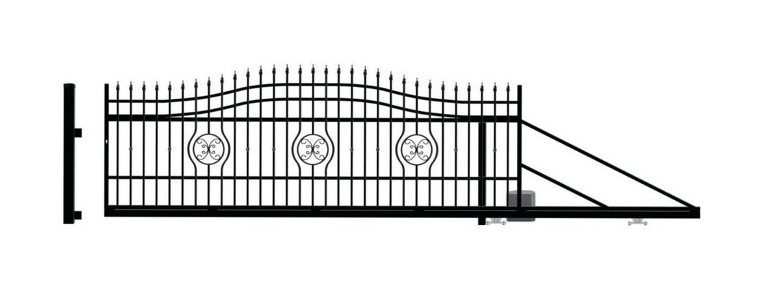 Schiebetor Bremen 400 x 154 inkl. Antrieb