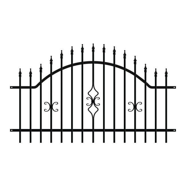 Zaunfeld Bellevue Länge 200 cm zwei verschiedenen Höhen 120 cm und 150 cm